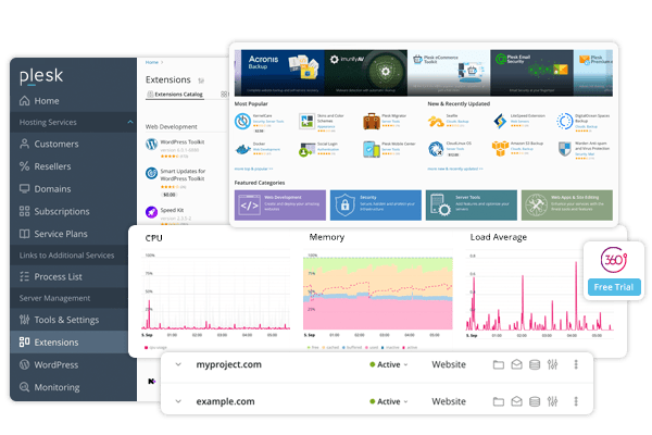Software license management interface