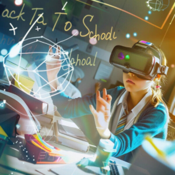 学生使用数字化设备学习