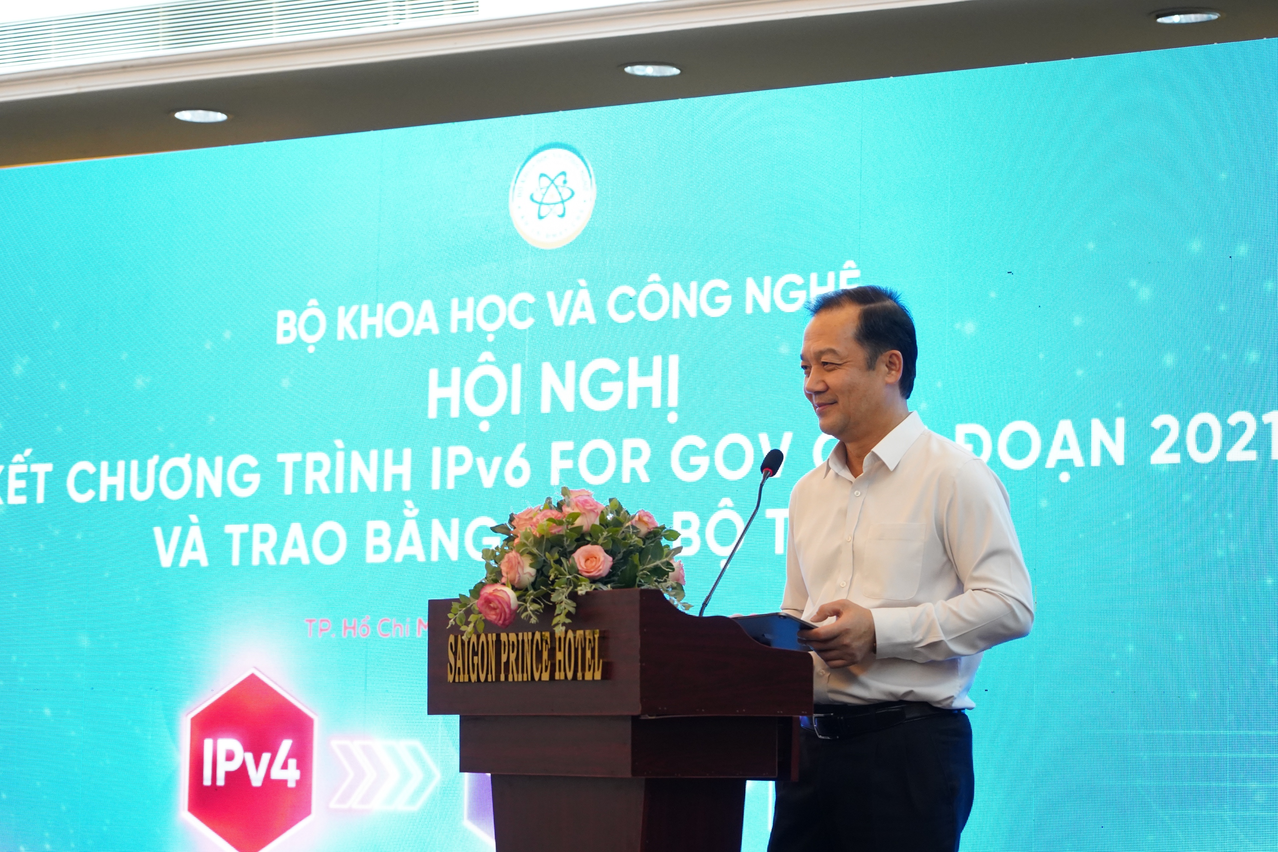 Thứ trưởng Phạm Đức Long khẳng định, IPv6 tạo nền tảng mở rộng không gian phát triển của Việt Nam trên môi trường số.
